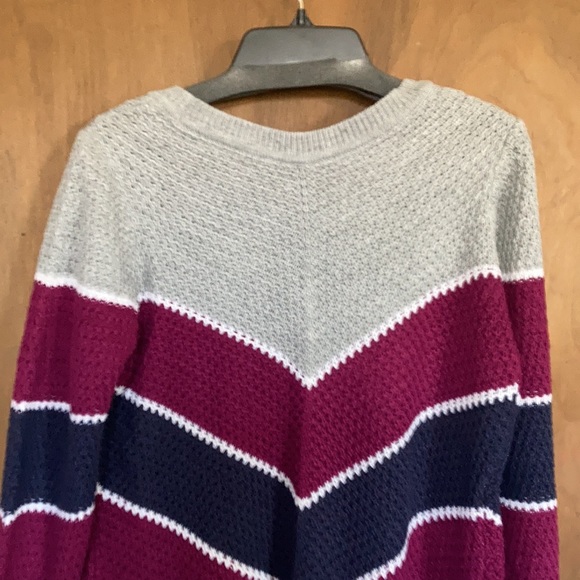 Zoe & Phoebe chevron stripe pullover sweater size 1X - Picture 17 of 17